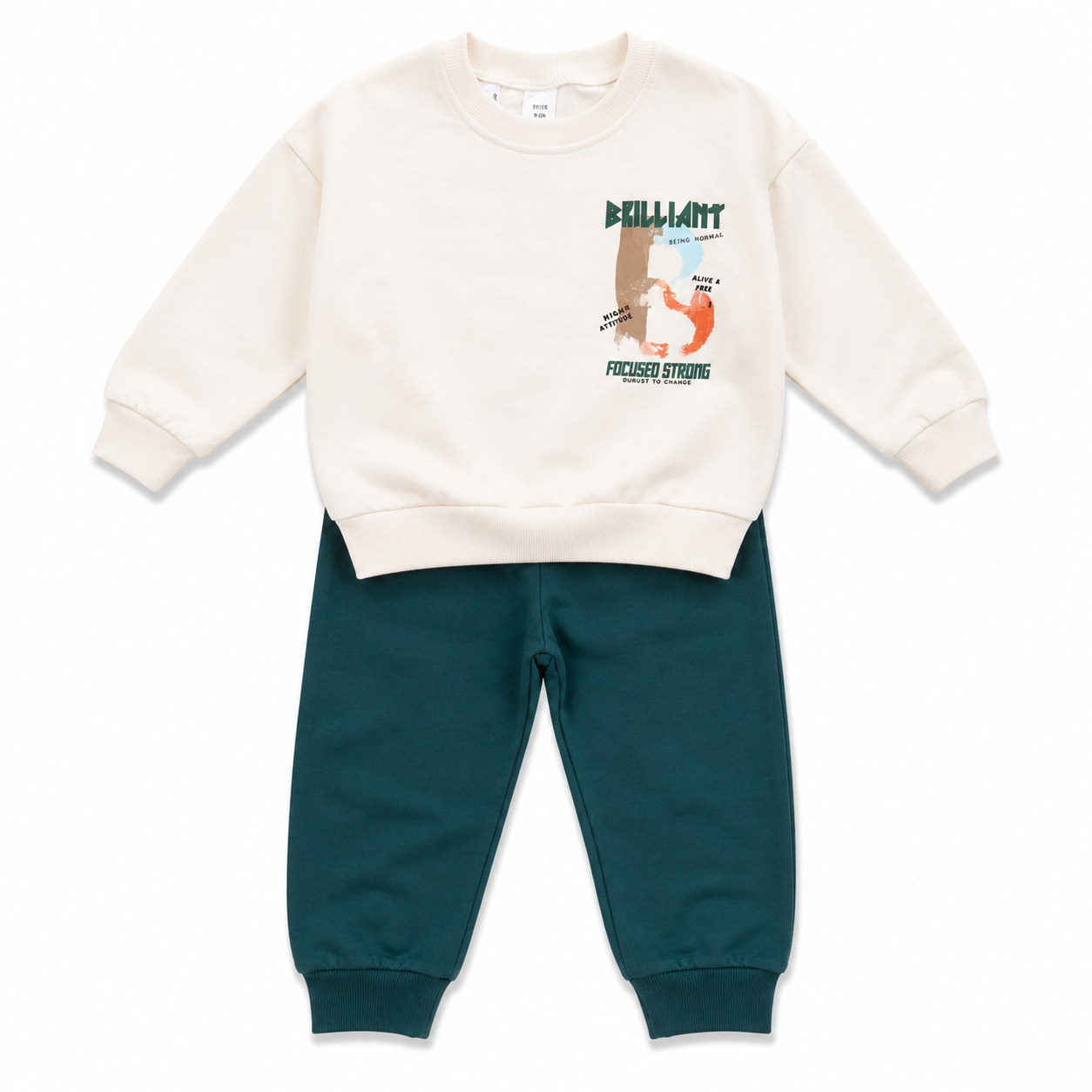 Boys Brilliant 2-Piece Sweatshirt Set