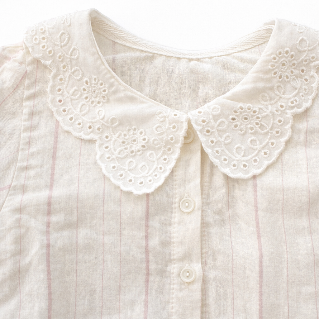 Girls 2-Piece Salopette Dress Set