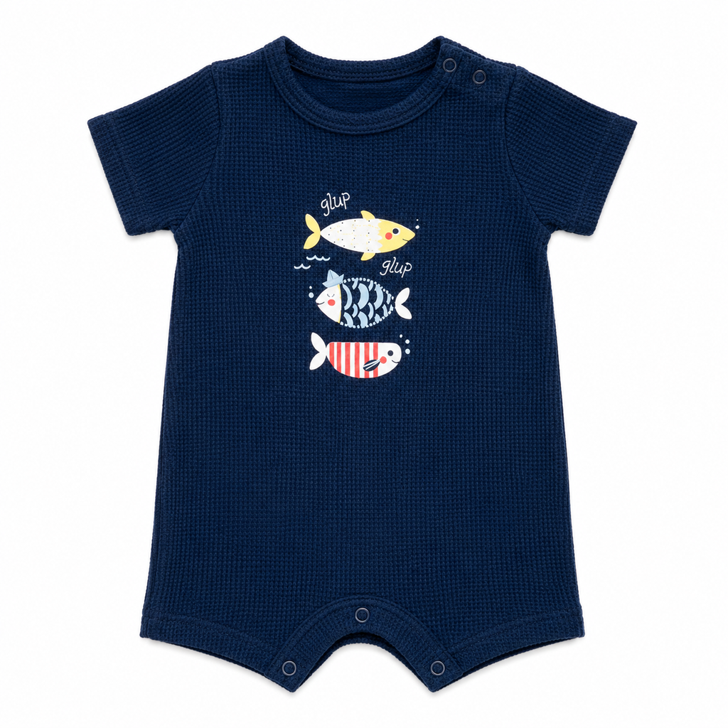 Baby Summer Jumpsuit Set – 3 Pieces