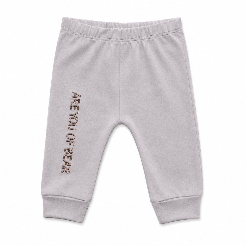 Boys Teddy Bear 3-Piece Hooded Set