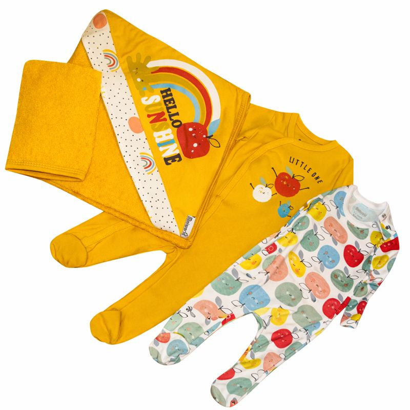 Unisex Baby Jumpsuit Set – 2 Pieces