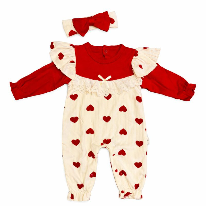 Love Jumpsuit for Girls Set – 2 Pieces
