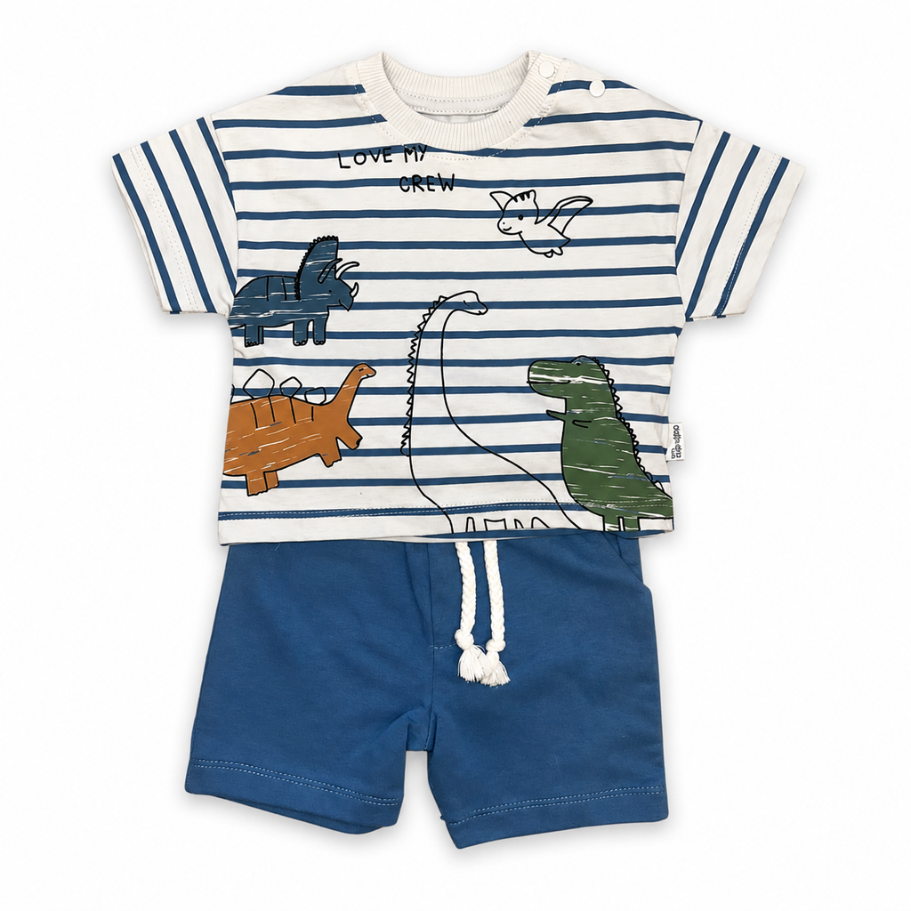 Boys Cotton Animal Set - 2 Pieces